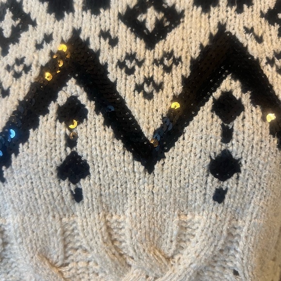 Oui Jacquard sweater - Picture 7 of 17